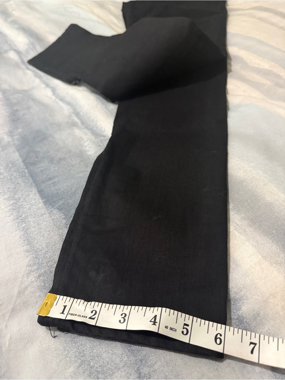 MNML Black Skinny Stretch Jeans with Side Zippers - Picture 13 of 14